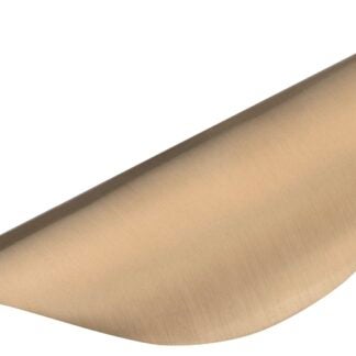 Richelieu BP426CHBRZ Cabinet Pull, 3-7/16 in L Handle, 15/16 in H Handle, 23/32 in Projection, Metal, Champagne Bronze