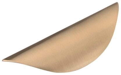 Richelieu BP426CHBRZ Cabinet Pull, 3-7/16 in L Handle, 15/16 in H Handle, 23/32 in Projection, Metal, Champagne Bronze