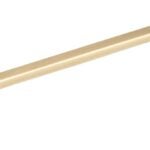 Richelieu BP8160128CHBRZ Cabinet Pull, 6-3/8 in L Handle, 11/32 in H Handle, 1-3/32 in Projection, Metal