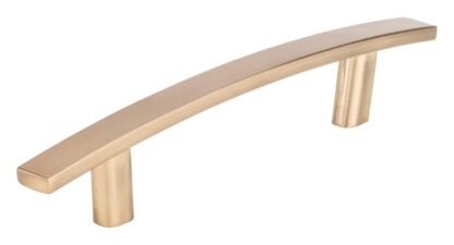 Richelieu BP65096CHBRZ Cabinet Pull, 6-7/32 in L Handle, 7/16 in H Handle, 1-5/32 in Projection, Metal, Champagne Bronze