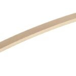 Richelieu BP650128CHBRZ Cabinet Pull, 7-25/32 in L Handle, 7/16 in H Handle, 1-7/32 in Projection, Metal