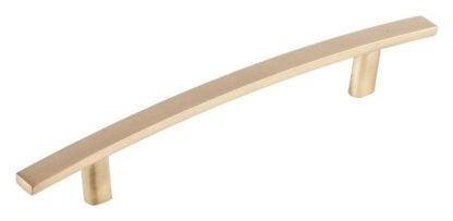 Richelieu BP650128CHBRZ Cabinet Pull, 7-25/32 in L Handle, 7/16 in H Handle, 1-7/32 in Projection, Metal