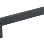 Richelieu BP905128900 Cabinet Pull, 6-5/16 in L Handle, 1-11/32 in Projection, Aluminum/Metal, Matte