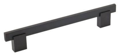 Richelieu BP905160900 Cabinet Pull, 7-9/16 in L Handle, 1-11/32 in Projection, Aluminum/Metal, Matte