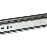 Onward TU997SC Series TU9907SC2G16 Drawer Slide, 75 lb, Side Mounting, 16 in L Rail, Metal, Zinc