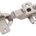 Richelieu BP71M26521180 Hinge, 100 deg Hinge Opening, Spring Close, 2/BAG