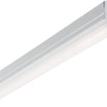 Metalux 2ST1L1040R Linear Single Lens Striplight, 0.04/0.08 A, 120 to 277 V, 9.8 W, 1-Lamp, LED Lamp, 4000 K Color Temp