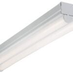 Metalux 2ST2L2040R Strip Light, 120/277 V, 19.4 W, LED Lamp, 2298 Lumens, 4000 K Color Temp, 50,000 hr Average Life