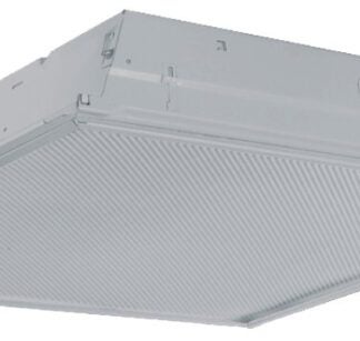 Metalux 22GRLD2435R1 Recessed Troffer, 10 V, 20 W, LED Lamp, 2400 Lumens Lumens, 3500 K Color Temp, Steel Fixture