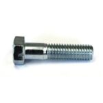 Reliable HC2Z144B Hex Bolt, 1/4-20 Thread, 4 in OAL, 2 Grade, Steel, Zinc, Coarse, Partial Thread