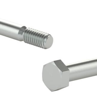 Reliable HC2Z1434L Hex Bolt, 3/4 in OAL, 2 Grade, Steel, Zinc, Coarse Thread