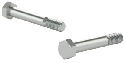 Reliable HC2Z1434L Hex Bolt, 3/4 in OAL, 2 Grade, Steel, Zinc, Coarse Thread