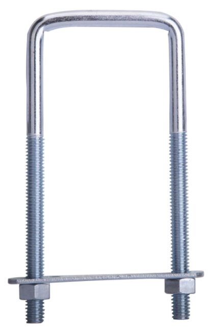 ProSource LR351 U-Bolt, 5/16 in Thread, 3 in L Thread, Steel, Zinc Sells in Quantity of 10