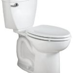 American Standard Ravenna 3 Series 7419756ST.020 Flush Toilet, Elongated Bowl, 12 in Rough-In, 16-1/2 in H Rim, White