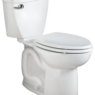 American Standard Ravenna 3 Series 7419756ST.020 Flush Toilet, Elongated Bowl, 12 in Rough-In, 16-1/2 in H Rim, White