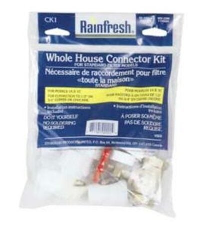 Rainfresh CK1 Connector Kit, For: 3/4 in or 1/2 in CTS Copper Pipe