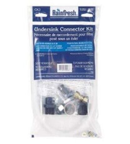 Rainfresh CK3 Connector Kit, Undersink, For: 1/2 in CTS Copper Pipe