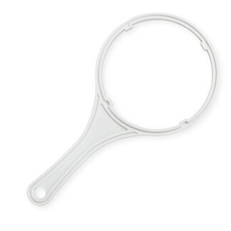 Rainfresh High Flow Housing Wrench 6-1/4 in Dia, For Rainfresh BH010 & BH020, Plastic, White