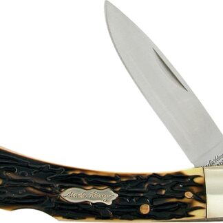 Uncle Henry 5UH Folding Pocket Knife, 2.8 in L Blade, 7Cr17 High Carbon Stainless Steel Blade, 1-Blade