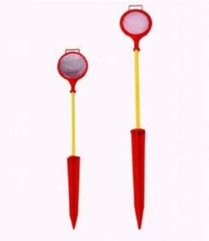 Derco 3858R Reusable Marker, Yellow Post, Red Reflector Sells in Quantity of 12