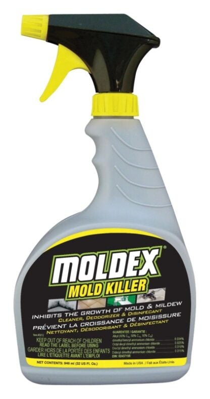 Moldex 5012 Mold Killer, 946 mL, Liquid, Clear Sells in Quantity of 6