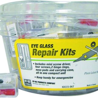 Hy-Ko KB223-BKT Eyeglass Repair Kit, Plastic Sells in Quantity of 50