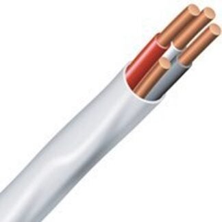 Romex 47179715 Building Wire, 14 AWG Wire, 3 -Conductor, 150 m L, Copper Conductor, PVC Insulation, Nylon Sheath