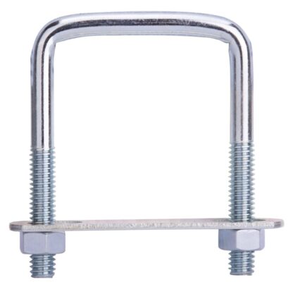 ProSource LR350 U-Bolt, 5/16 in Thread, 1-1/2 in L Thread, 180 lb Working Load, Steel, Zinc Sells in Quantity of 10