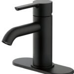 Boston Harbor FS6A0128BL Lavatory Faucet, 1.2 gpm, 1 -Faucet Handle, 1 or 3 -Faucet Hole, Metal/Plastics