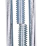 ProSource LR336 Turnbuckle, 160 lb Working Load, 1/4 in Thread, Hook, Eye, 7-1/2 in L Take-Up, Aluminum Sells in Quantity of 10