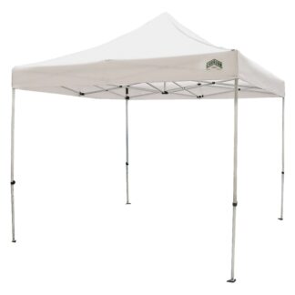 Seasonal Trends 21006906011 Titan Canopy, 10 ft L, 10 ft W, 11.2 ft H, Steel Frame, Polyester Canopy, White Canopy