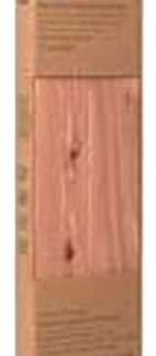 CedarSafe FL60/15N Closet Liner Plank, 3-3/4 in W, Cedar Wood