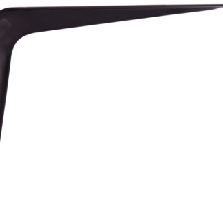 ProSource 21137BK-PS Shelf Bracket, 40 lb/Pair, 5 in L, 4 in H, Steel, Black Sells in Quantity of 20