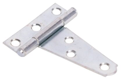 ProSource LTH-Z02-013L T-Hinge, Steel, Zinc, Fixed Pin, 180 deg Range of Motion, 8 (Pc) lb Sells in Quantity of 10