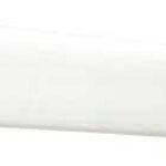 Amerimax T0583 Downspout, 2 in W, 10 ft L, Vinyl, White Sells in Quantity of 6