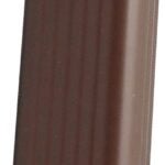 Euramax M1593 Roofing Gutter, 10 ft L, 3 in W, Steel Sells in Quantity of 6