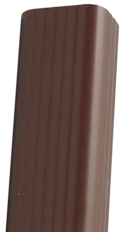 Euramax M1593 Roofing Gutter, 10 ft L, 3 in W, Steel Sells in Quantity of 6