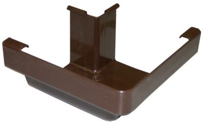 Amerimax M1503 Gutter Outside Corner, Vinyl, Brown Sells in Quantity of 4