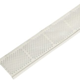 Amerimax 86370 Gutter Filter, 3 ft L, PVC, White