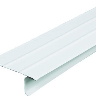 Amerimax 5509900120 Roof Edge, 10 ft L, Aluminum, White Sells in Quantity of 50