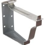 Amerimax 2502419 Snap Lok Bracket, Aluminum, Brown