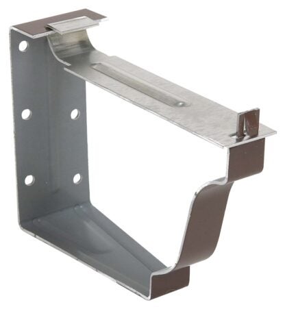 Amerimax 2502419 Snap Lok Bracket, Aluminum, Brown