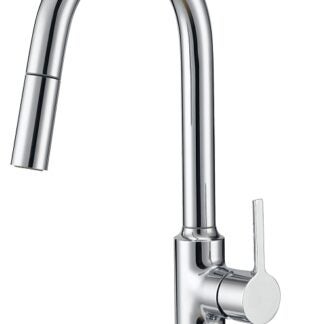 Boston Harbor FP4AF227CP Contemporary Pull-Down Kitchen Faucet, 1.8 gpm, 1 -Faucet Handle, 1 or 3 Hole -Faucet Hole