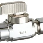 DAHL mini-ball 511-13-31-BAG Stop Valve, 1/2 x 3/8 in Connection, Female Solder x Compression, 250 psi Pressure