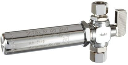 Dahl 511-41-31-14WHA Hammer Arrester Valve, 3/8 x 3/8 in Connection, Female Compression x Compression x WHA