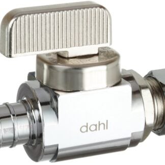 Dahl 511-PX3-31-BAG Ball Valve, 1/2 x 3/8 in Connection, Crimp x Compression, 250 psi Pressure, Manual Actuator