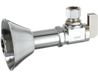 DAHL mini-ball 611-33LE-31 Finishing Valve, 5/8 x 3/8 in Connection, Compression, 250 psi Pressure, Manual Actuator