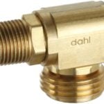 DAHL 620-62-04-BAG Mini-Ball Elbow, 3/8 in, MIP, Male Hose