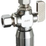 DAHL 511-QG3-31-30 Ball Valve, 1/2, 3/8 x 1/4 in Connection, Compression, Manual Actuator, Brass Body