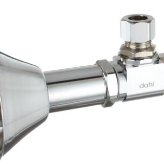 Dahl mini-ball 611-PX3LE-31 Angle Finishing Valve, 1/2 x 3/8 in Connection, PEX Crimpex x Compression, 250 psi Pressure